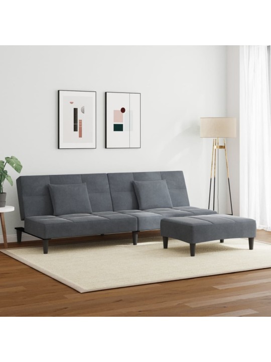 2-KOHALINE DIIVANVOODI JALAPINGIGA, TUMEHALL, SAMET