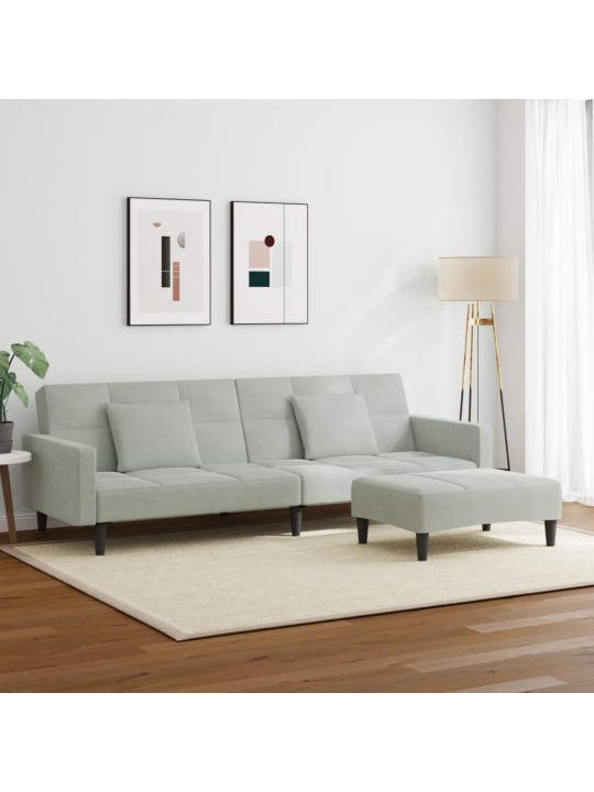2-KOHALINE DIIVANVOODI JALAPINGIGA, HELEHALL, SAMET
