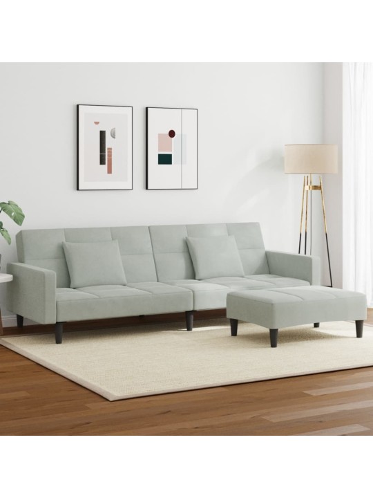 2-KOHALINE DIIVANVOODI JALAPINGIGA, HELEHALL, SAMET