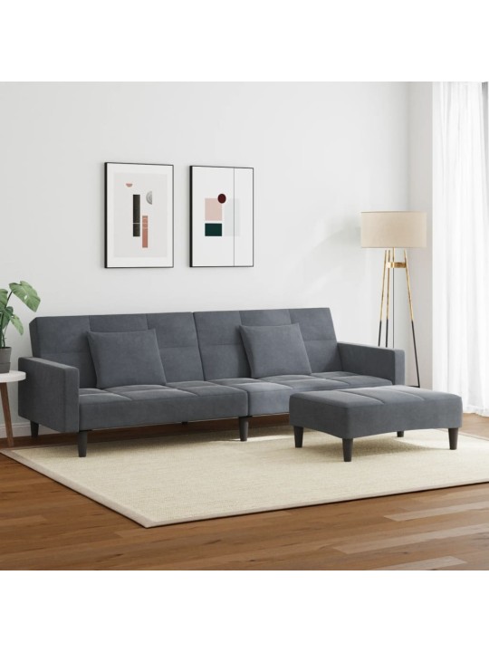 2-KOHALINE DIIVANVOODI JALAPINGIGA, TUMEHALL, SAMET