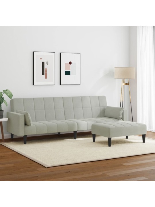2-KOHALINE DIIVANVOODI JALAPINGIGA, HELEHALL, SAMET