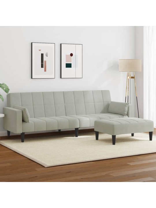 2-KOHALINE DIIVANVOODI JALAPINGIGA, HELEHALL, SAMET