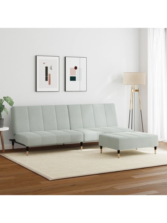 2-KOHALINE DIIVANVOODI JALAPINGIGA, HELEHALL, SAMET