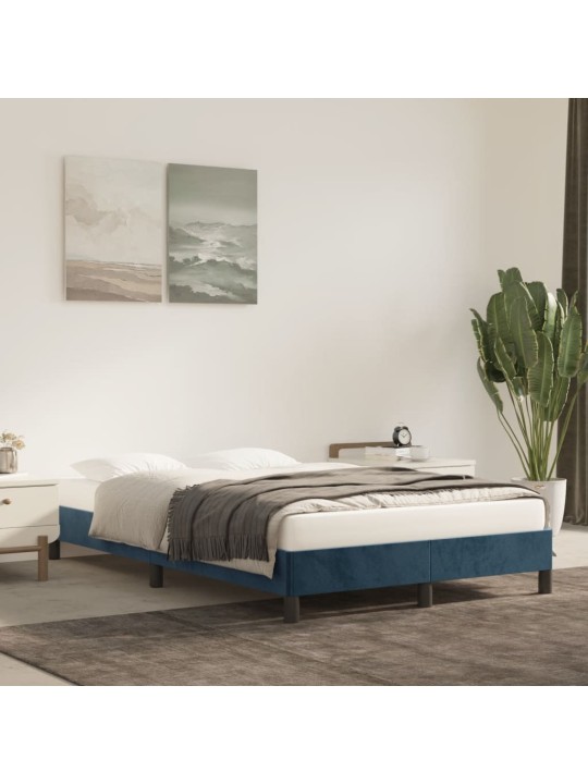 VOODIRAAM ILMA MADRATSIGA TUMESININE 120X190 CM SAMET