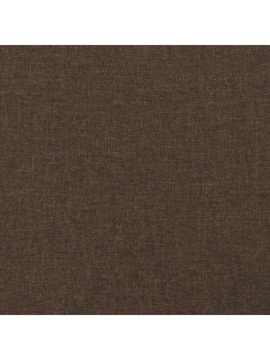 Kontinentaalvoodi madratsiga, tumepruun, 120 x 190 cm, kangas