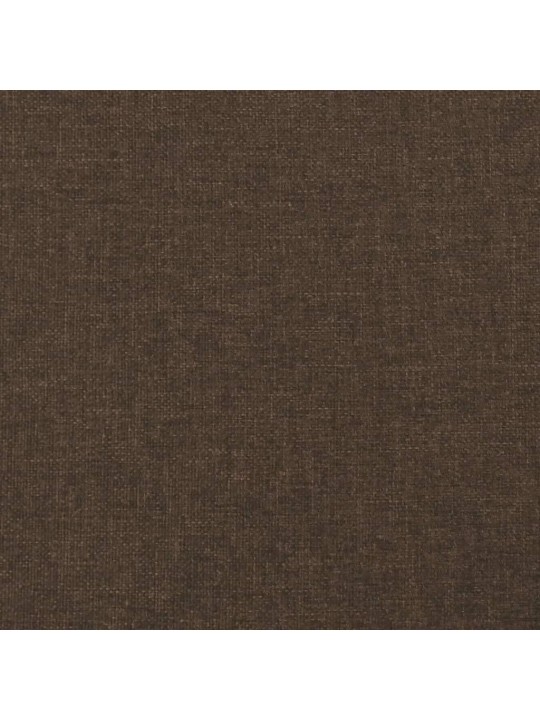 Kontinentaalvoodi madratsiga, tumepruun, 120 x 190 cm, kangas