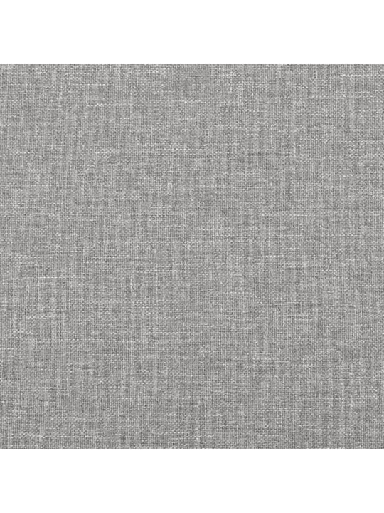 Kontinentaalvoodi madratsiga, helehall, 120 x 190 cm, kangas