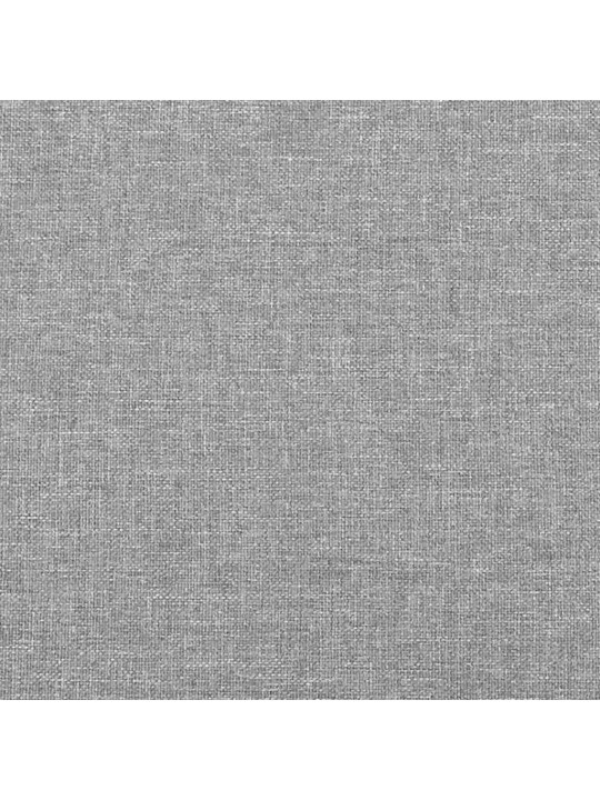 Kontinentaalvoodi madratsiga, helehall, 120 x 190 cm, kangas