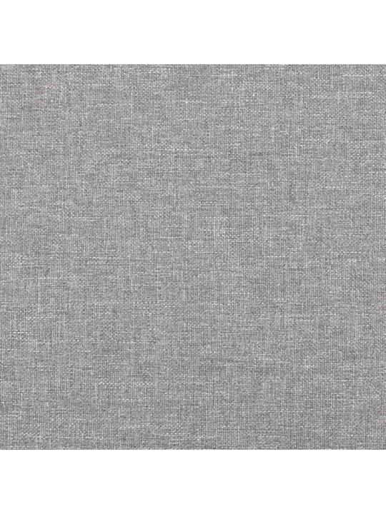 Kontinentaalvoodi madratsiga, helehall, 120 x 190 cm, kangas