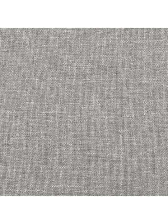 Kontinentaalvoodi madratsiga, helehall, 120 x 190 cm, kangas