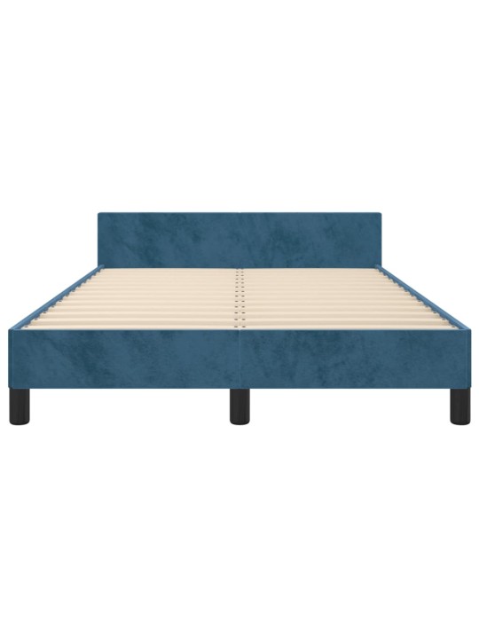VOODIRAAM ILMA MADRATSIGA TUMESININE 120X190 CM SAMET