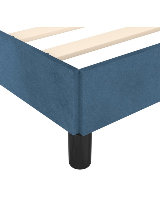 VOODIRAAM ILMA MADRATSIGA TUMESININE 120X190 CM SAMET