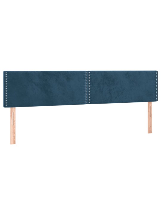 VOODIRAAM ILMA MADRATSIGA TUMESININE 120X190 CM SAMET