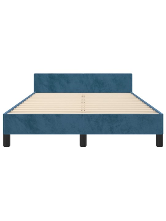 VOODIRAAM ILMA MADRATSIGA TUMESININE 120X190 CM SAMET