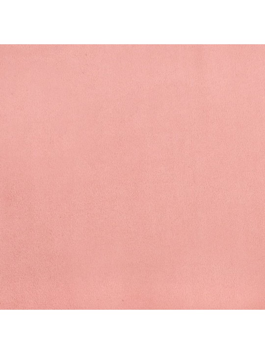 VOODIRAAM ILMA MADRATSIGA, ROOSA, 120X190 CM, SAMET