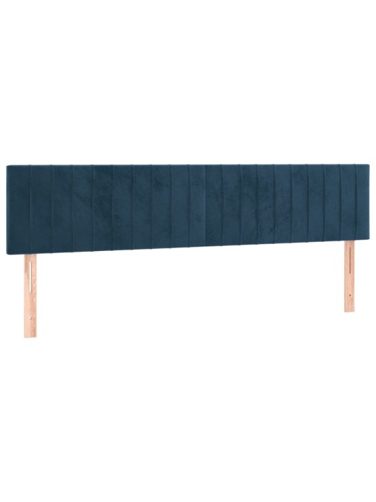 VOODIRAAM ILMA MADRATSIGA TUMESININE 120X190 CM SAMET
