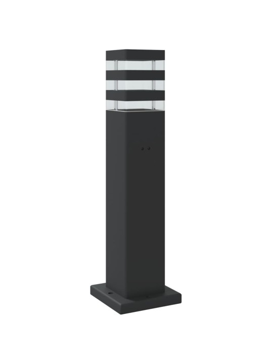 Aia lambipost, must, 50 cm, alumiinium