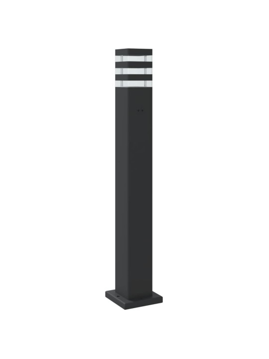 Aia lambipost, must, 80 cm, alumiinium