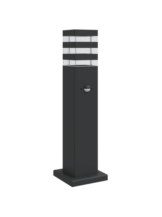 Anduriga aia lambipost, must, 50 cm, alumiinium