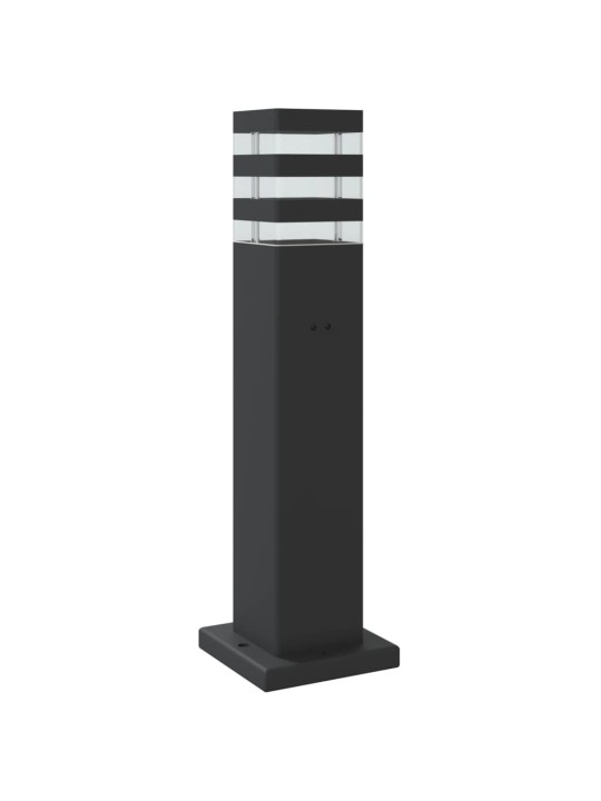 Anduriga aia lambipost, must, 50 cm, alumiinium