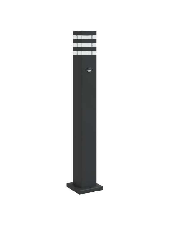 Anduriga aia lambipost, must, 80 cm, alumiinium