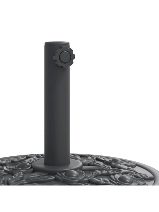 RATASTEGA PÄIKESEVARJU ALUS, Ø38/48 MM POSTILE, 27 KG ÜMMARGUNE