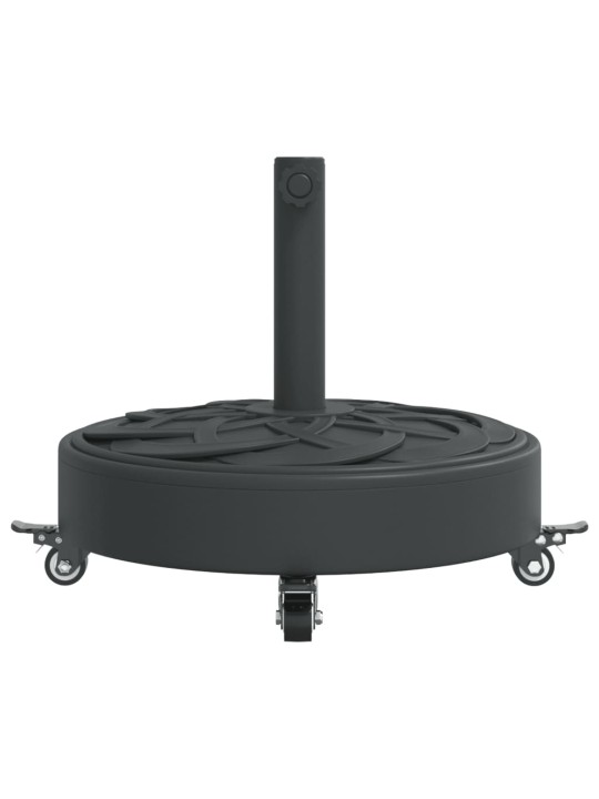 RATASTEGA PÄIKESEVARJU ALUS, Ø38/48 MM POSTILE, 27 KG ÜMMARGUNE