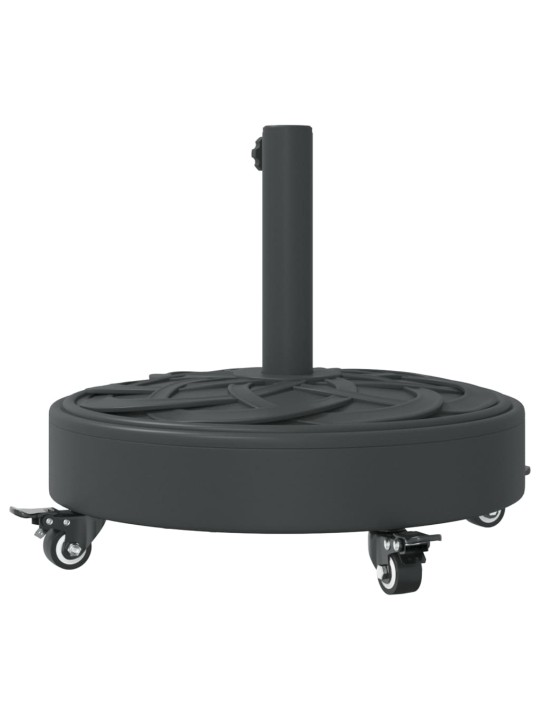 RATASTEGA PÄIKESEVARJU ALUS, Ø38/48 MM POSTILE, 27 KG ÜMMARGUNE