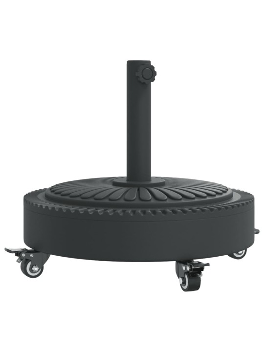 RATASTEGA PÄIKESEVARJU ALUS, Ø38/48 MM POSTILE, 27 KG ÜMMARGUNE