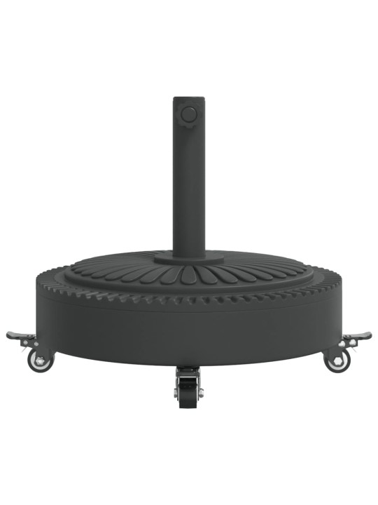 RATASTEGA PÄIKESEVARJU ALUS, Ø38/48 MM POSTILE, 27 KG ÜMMARGUNE