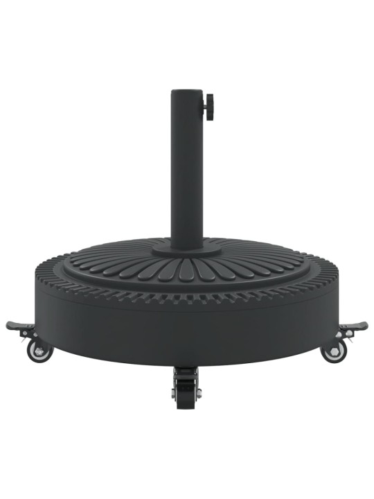 RATASTEGA PÄIKESEVARJU ALUS, Ø38/48 MM POSTILE, 27 KG ÜMMARGUNE