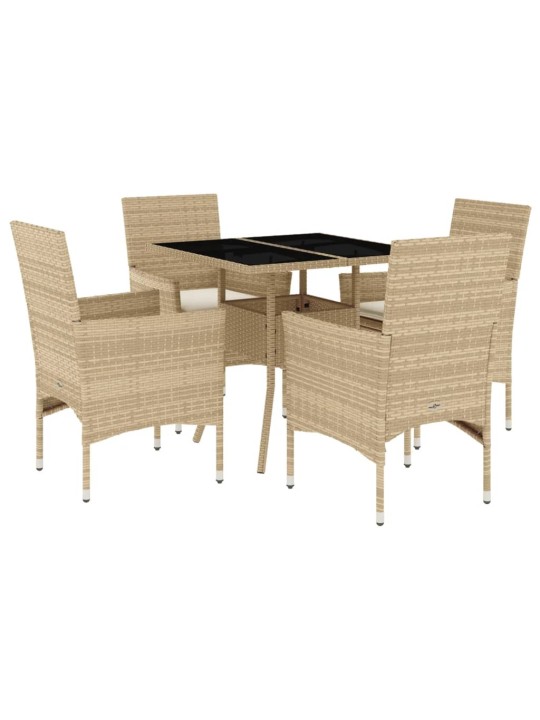 5-OSALINE AIAMÖÖBLI KOMPLEKT PATJADEGA, BEEŽ, POLÜROTANG/KLAAS