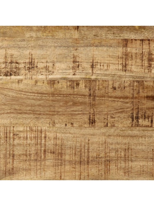 Söögilaud, 120 x 55 x 76 cm, töötlemata mangopuit