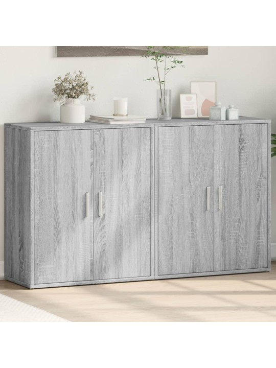 PUHVETKAPID 2 TK, HALL SONOMA TAMM, 60 X 31 X 70 CM, TEHISPUIT