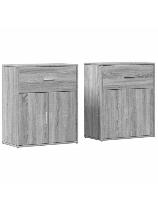 PUHVETKAPID 2 TK, HALL SONOMA TAMM, 60 X 31 X 70 CM, TEHISPUIT