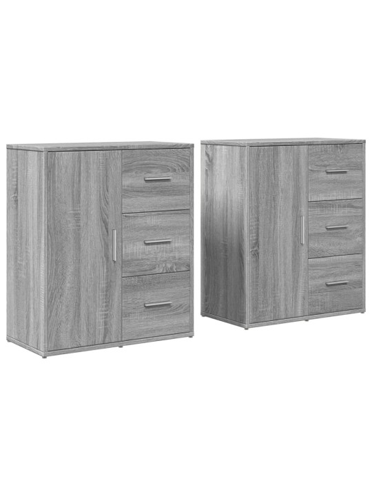 PUHVETKAPID 2 TK, HALL SONOMA TAMM, 60 X 31 X 70 CM, TEHISPUIT