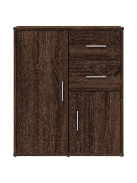 PUHVETKAPID 2 TK, PRUUN TAMM, 60 X 31 X 70 CM, TEHISPUIT