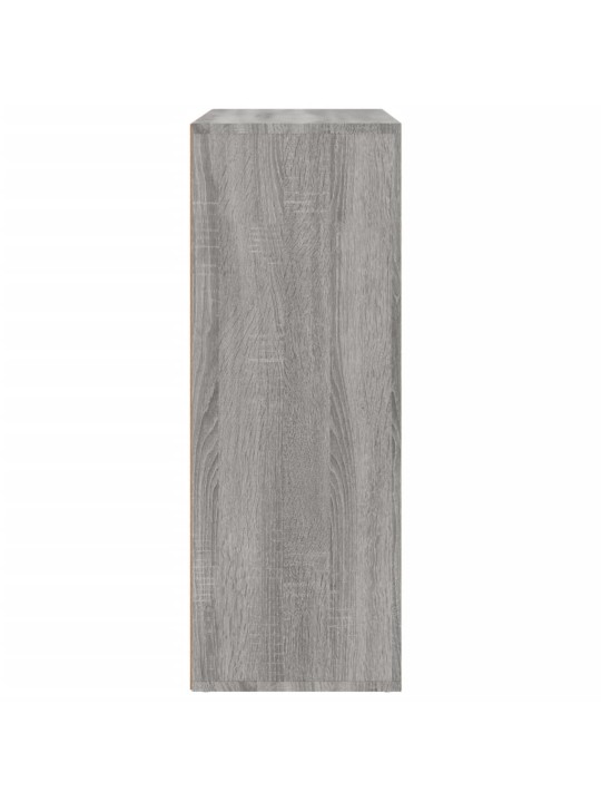 Puhvetkapid 2 tk, hall sonoma tamm, 60 x 31 x 84 cm, tehispuit