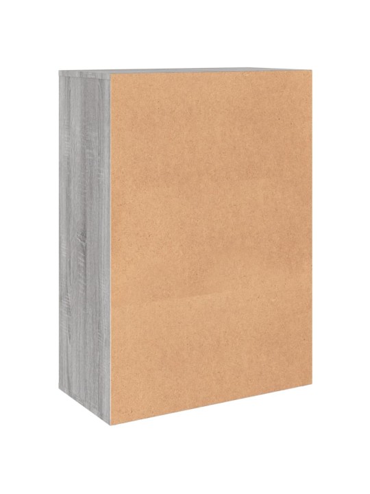 Puhvetkapid 2 tk, hall sonoma tamm, 60 x 31 x 84 cm, tehispuit