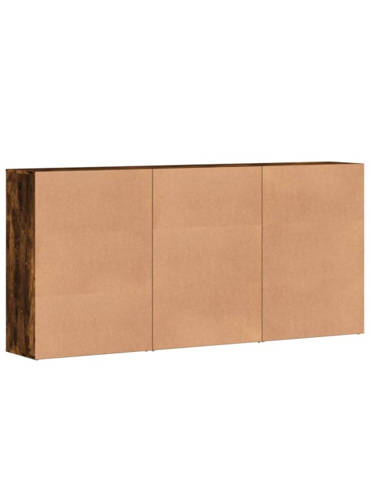 PUHVETKAPID 3 TK, SUITSUTATUD TAMM, 60 X 31 X 84 CM, TEHISPUIT
