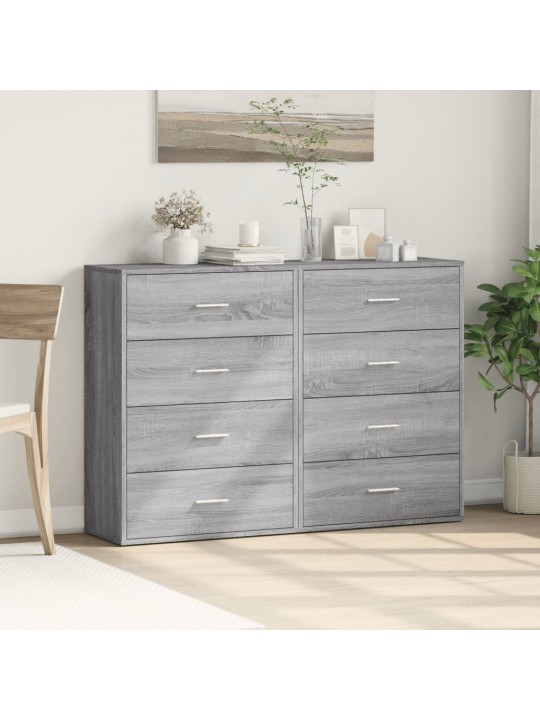 PUHVETKAPID 2 TK, HALL SONOMA TAMM, 60 X 31 X 84 CM, TEHISPUIT