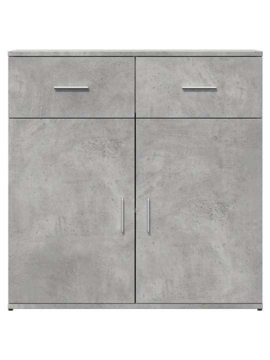 PUHVETKAPID 2 TK, BETOONHALL, 79 X 38 X 80 CM, TEHISPUIT