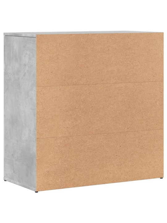 PUHVETKAPID 2 TK, BETOONHALL, 79 X 38 X 80 CM, TEHISPUIT