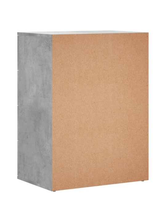 PUHVETKAPID 2 TK, BETOONHALL, 60X39X80 CM, TEHISPUIT