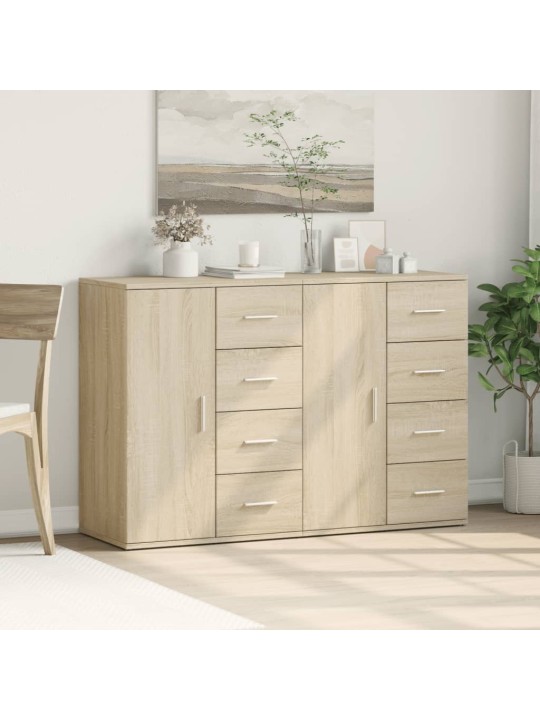 Puhvetkapid 2 tk, sonoma tamm, 59x39x80 cm, tehispuit