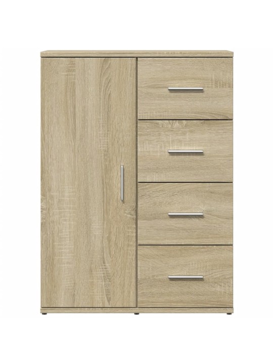 Puhvetkapid 2 tk, sonoma tamm, 59x39x80 cm, tehispuit