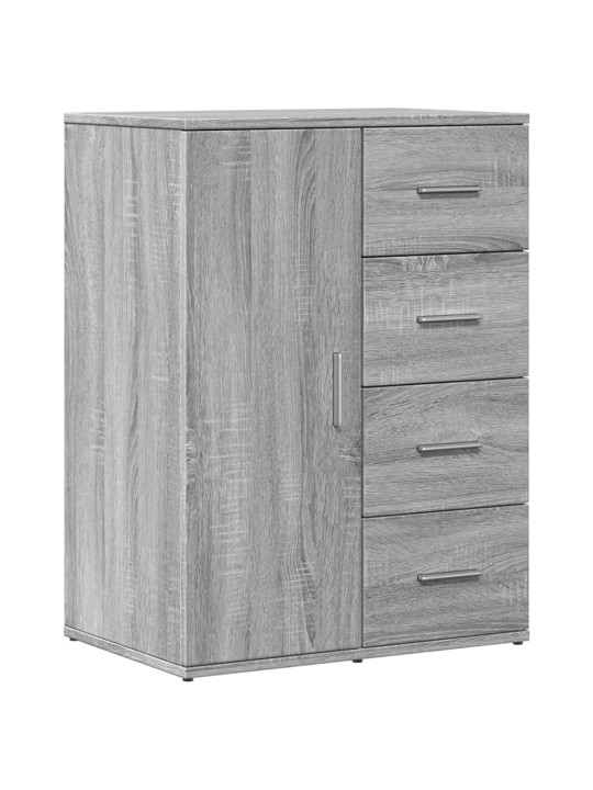 Puhvetkapid 2 tk, hall sonoma tamm, 59x39x80 cm, tehispuit