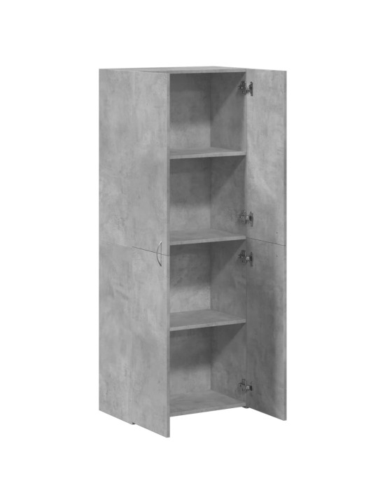 DOKUMENDIKAPP, BETOONHALL, 60X32X153 CM, TEHISPUIT