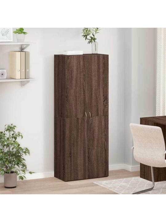 DOKUMENDIKAPP, PRUUN TAMM, 60X32X153 CM, TEHISPUIT