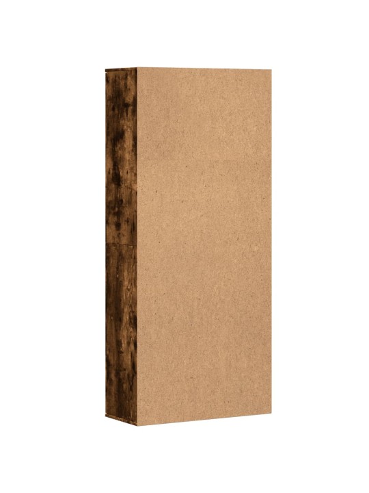 KÕRGE KAPP, SUITSUTATUD TAMM, 80 X 35 X 180 CM, TEHISPUIT